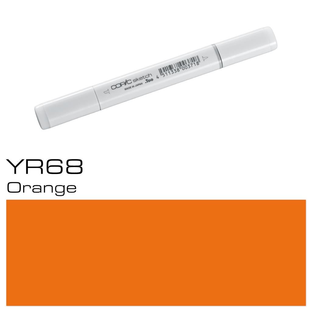 Copic Sketch Marker Pen Orange (YR68)