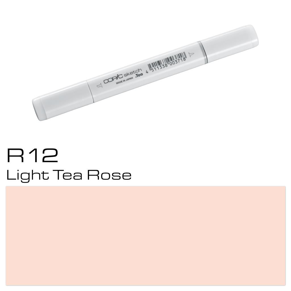 Copic Sketch Marker Pen Light Tea Rose (R12)