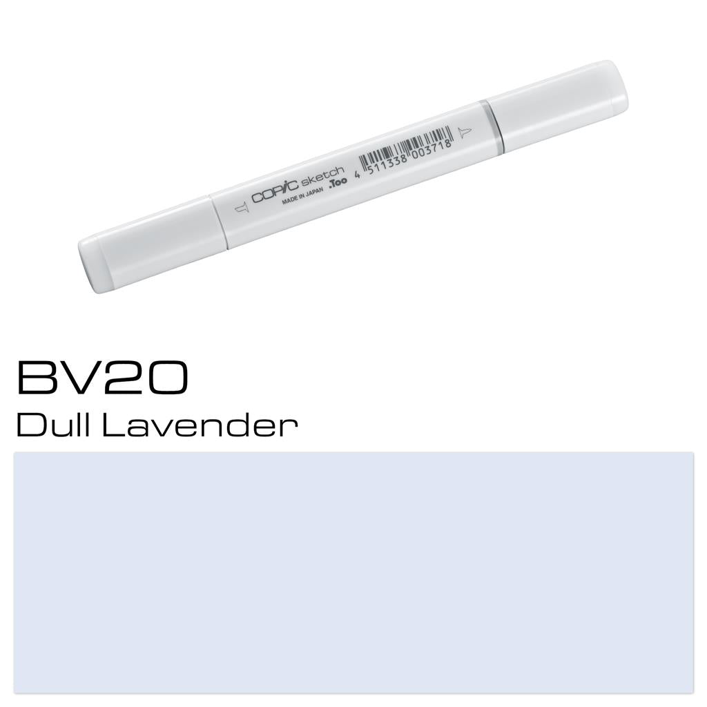Copic Sketch Marker Pen Dull Lavender (BV20)