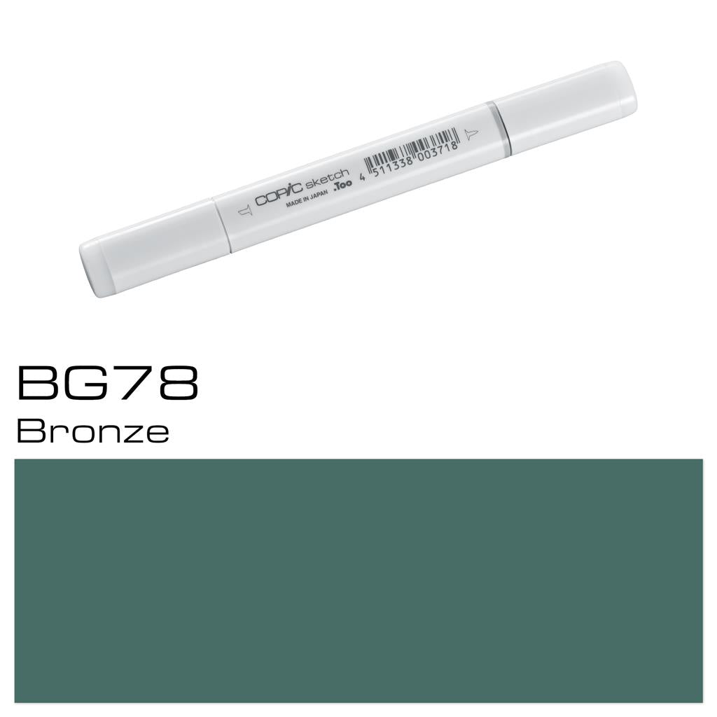 Copic Sketch Marker Pen Bronze (BG78)