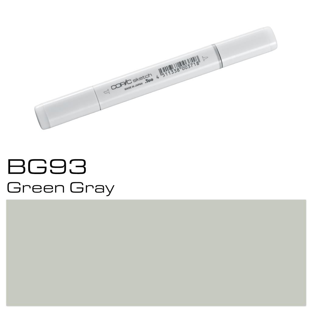 Copic Sketch Marker Pen Green Gray (BG93)