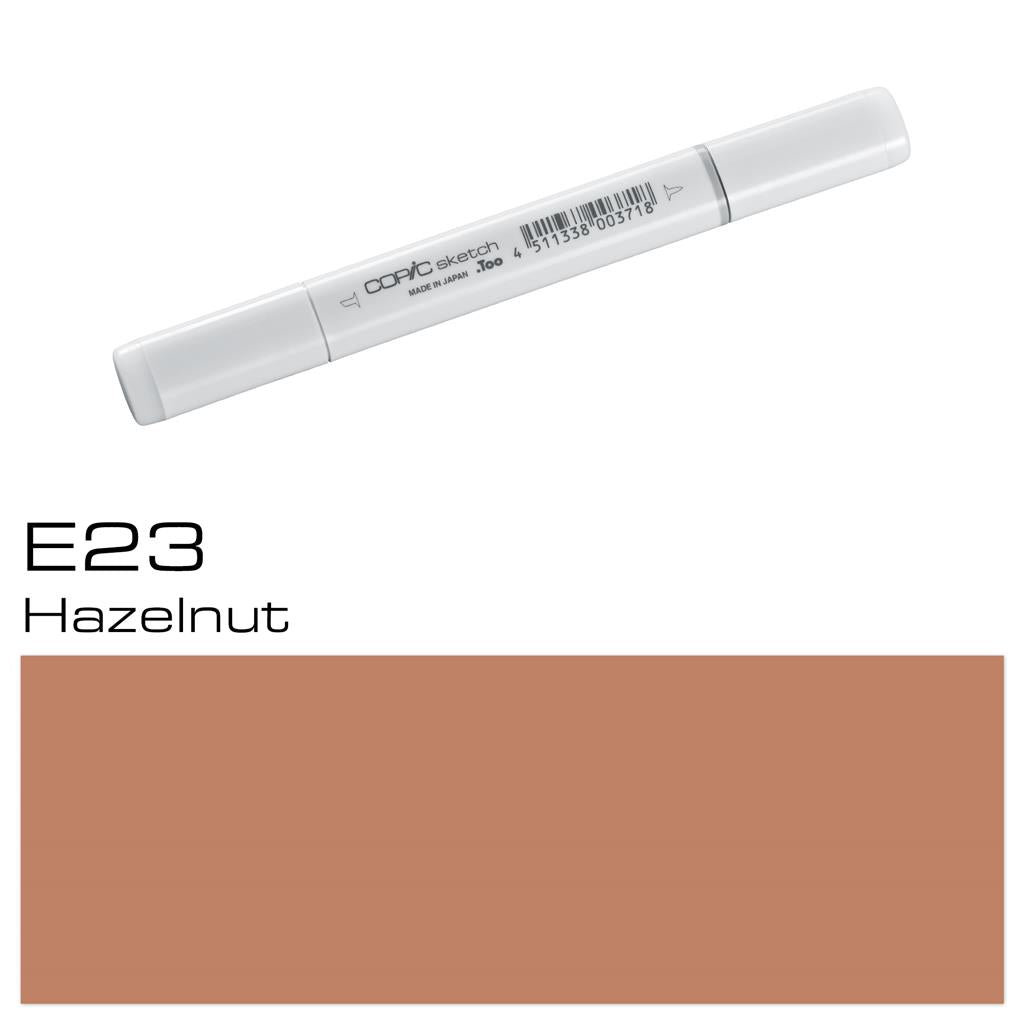 Copic Sketch Marker Pen Hazelnut (E23)