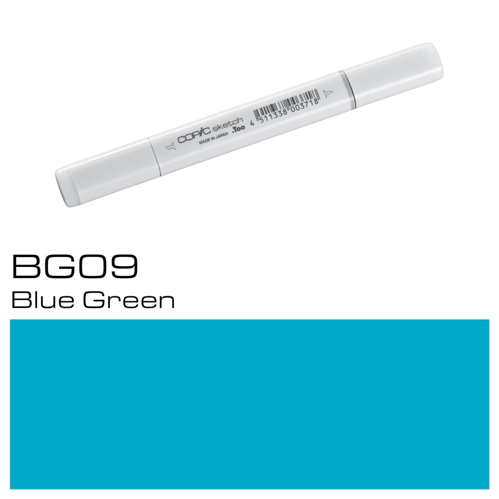 Copic Sketch Marker Pen Blue Green (BG09)