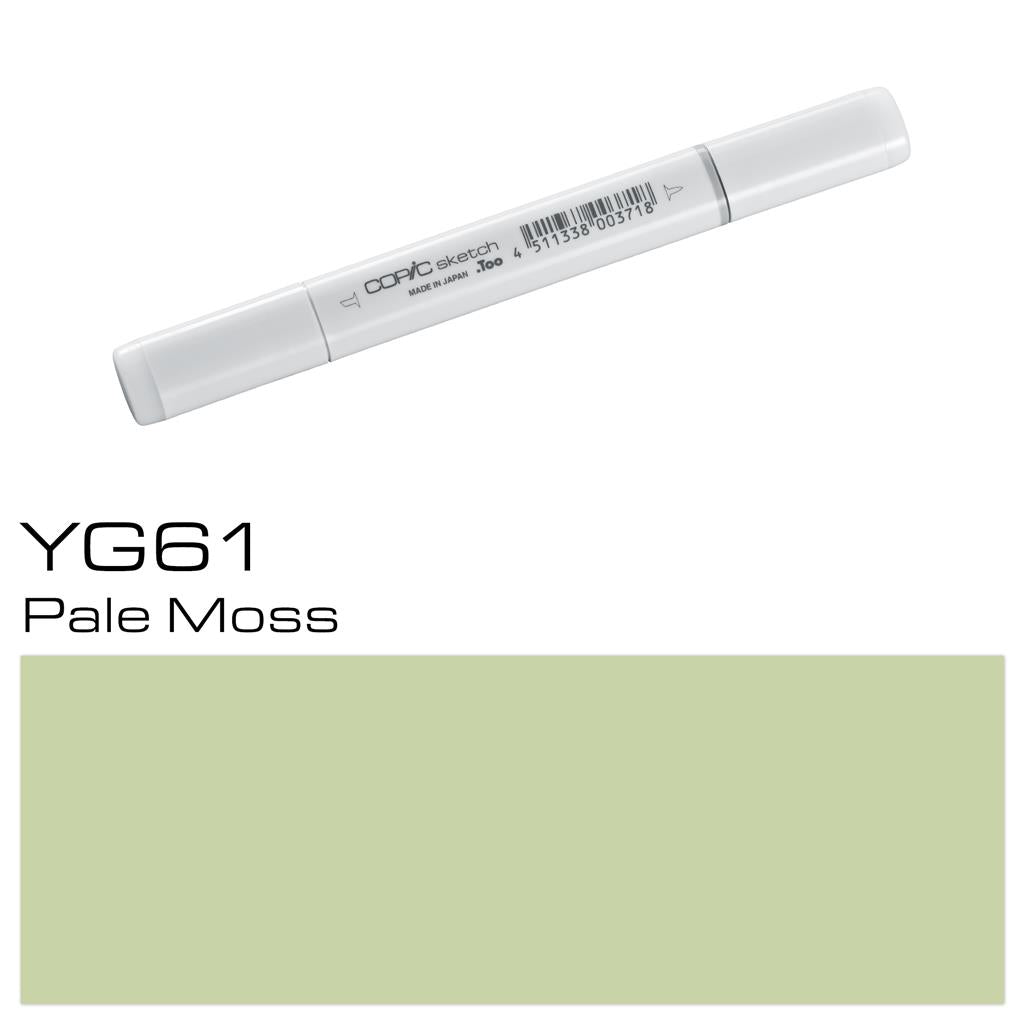 Copic Sketch Marker Pen Pale Moss (YG61)