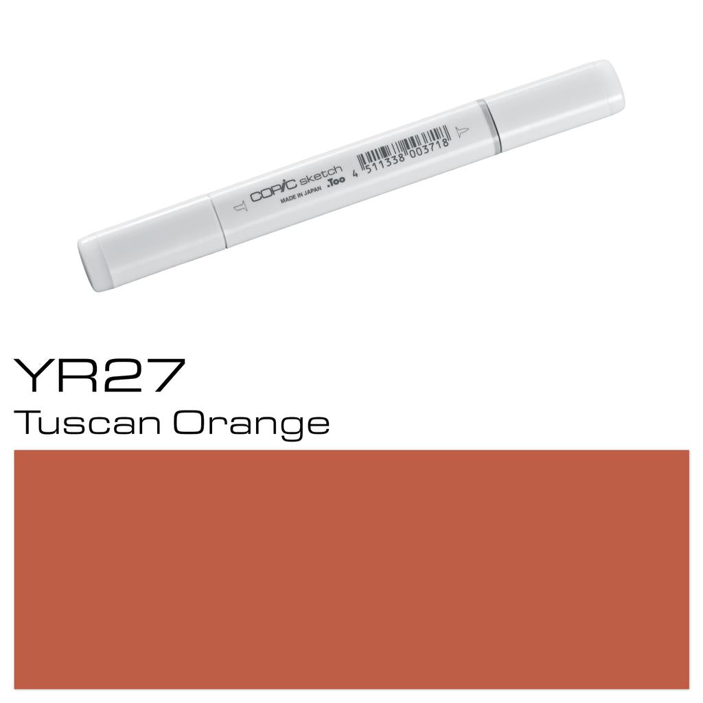 Copic Sketch Marker Pen Tuscan Orange (YR27)