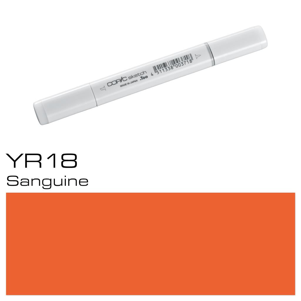 Copic Sketch Marker Pen Sanguine (YR18)