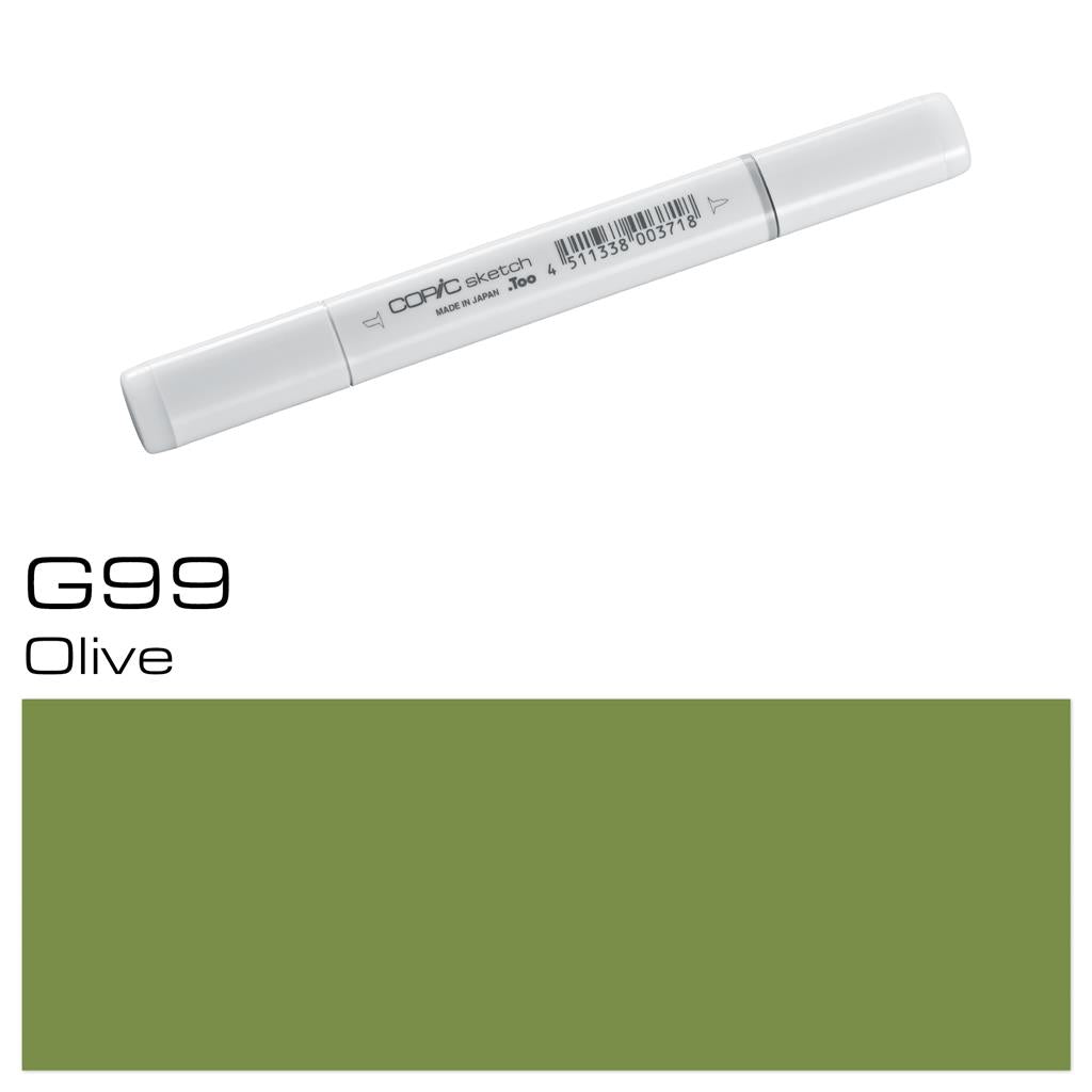 Copic Sketch Marker Pen Olive (G99)