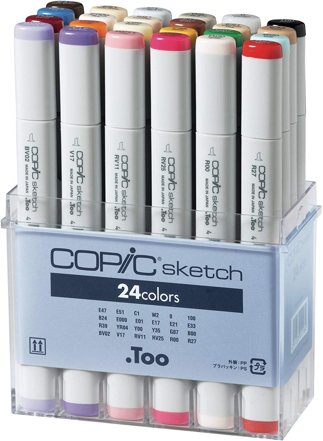 Copic Sketch Marker Pen Starter Set (24pc)