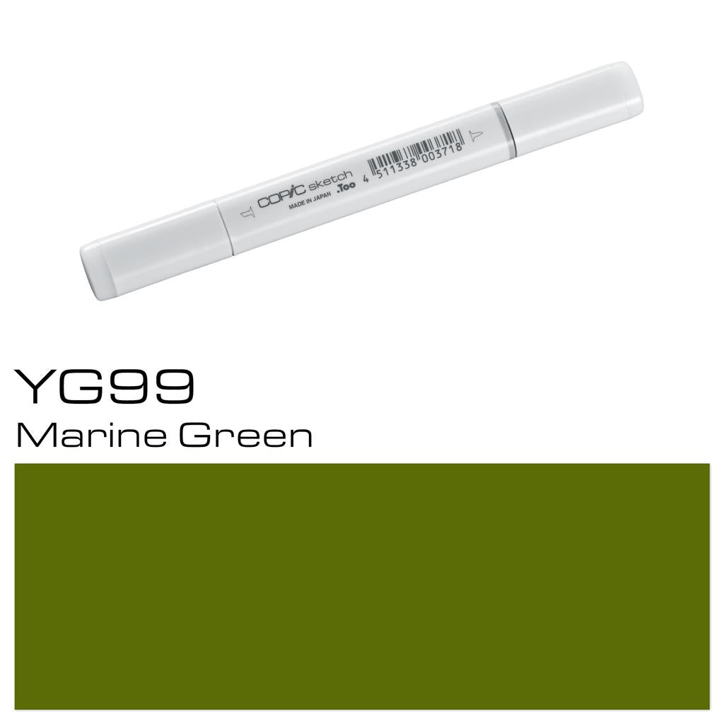Copic Sketch Marker Pen Marine Green (YG99)