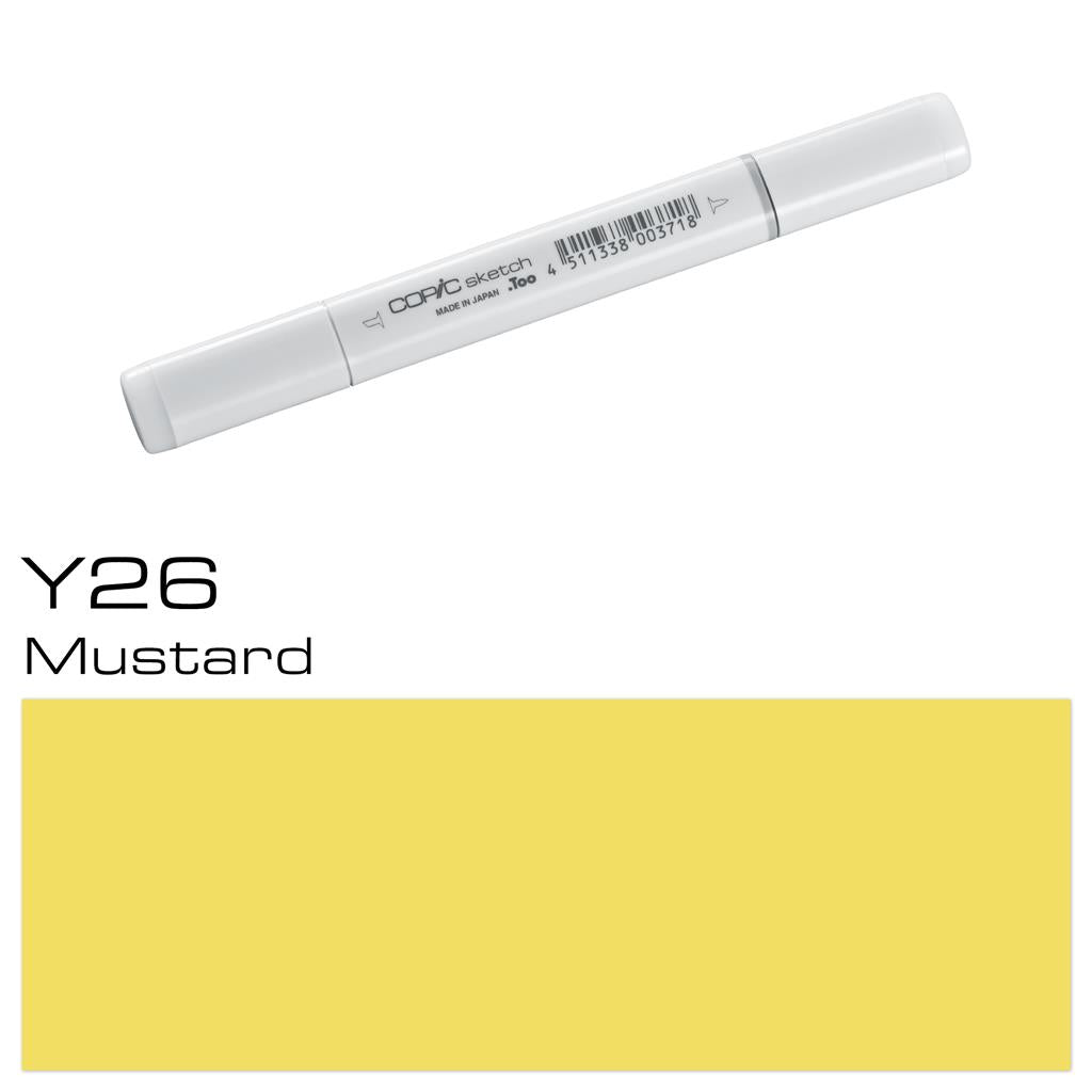 Copic Sketch Marker Pen Mustard (Y26)