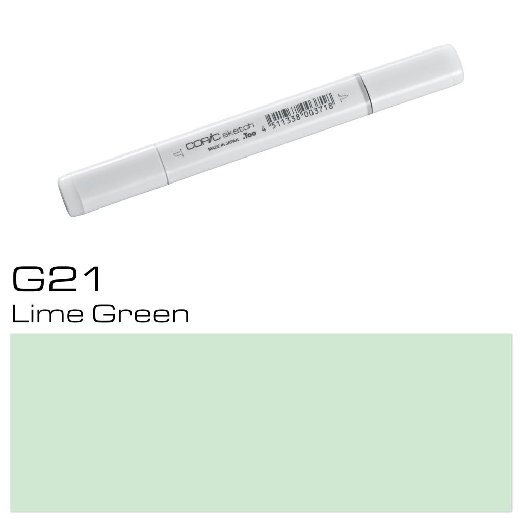 Copic Sketch Marker Pen Lime Green (G21)