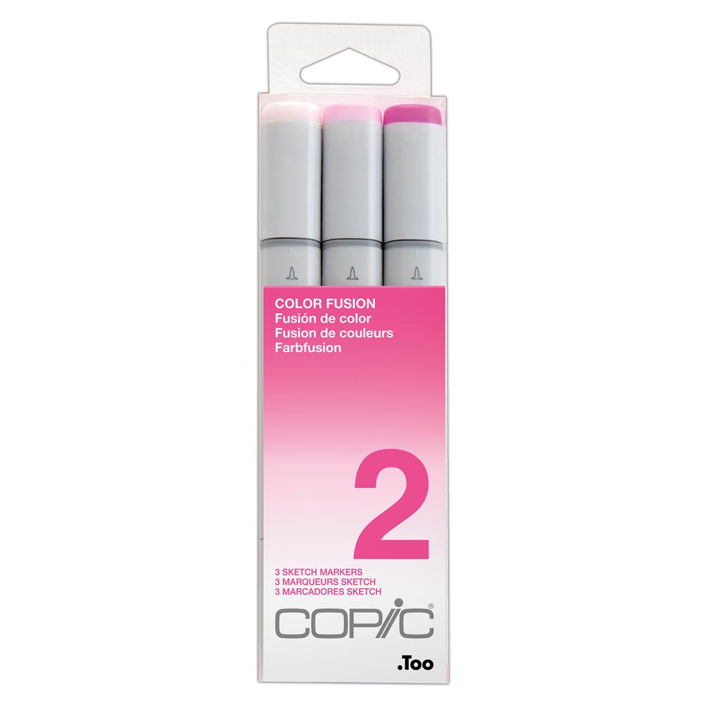 Copic Sketch Marker Pen Set - Colour Fusion 2 (3pc)