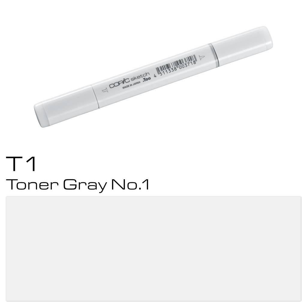 Copic Sketch Marker Pen Toner Gray No. 1 (T1)