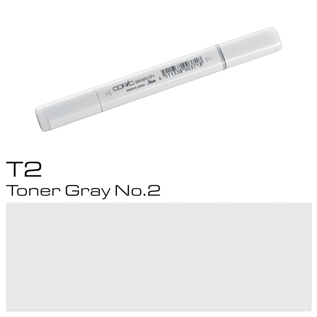 Copic Sketch Marker Pen Toner Gray No. 2 (T2)