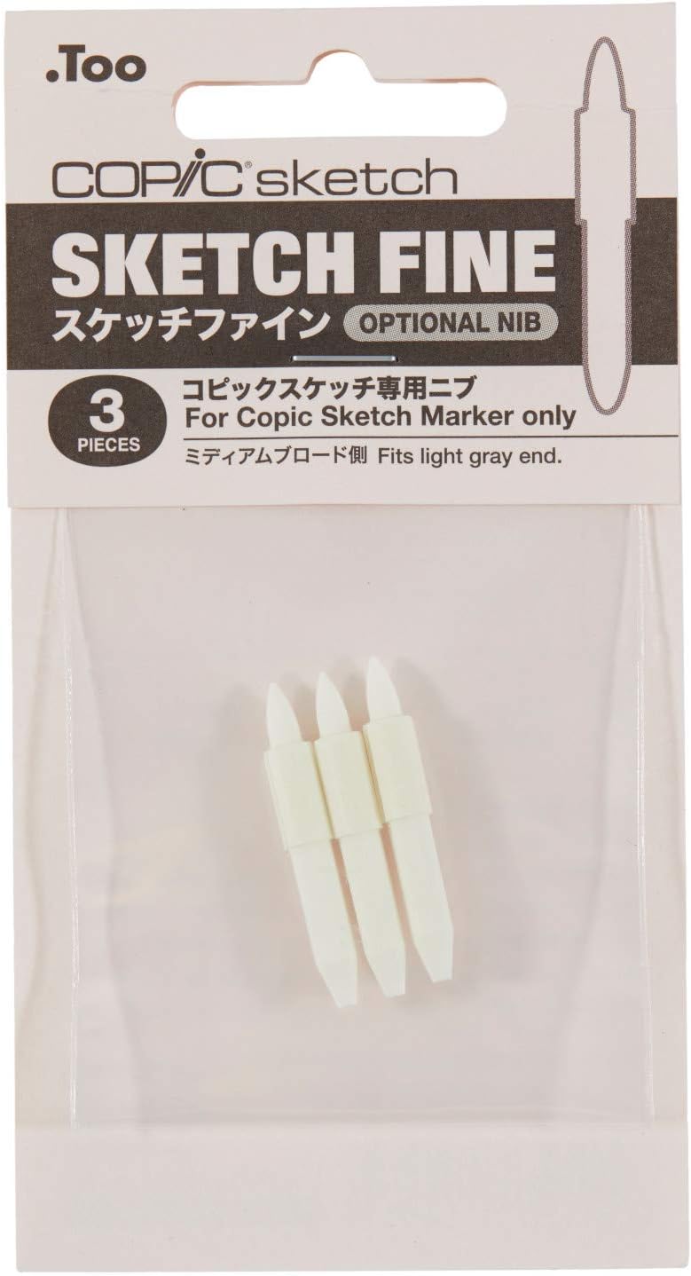 Copic Sketch Marker Pen Spare Nibs Fine (3pc)