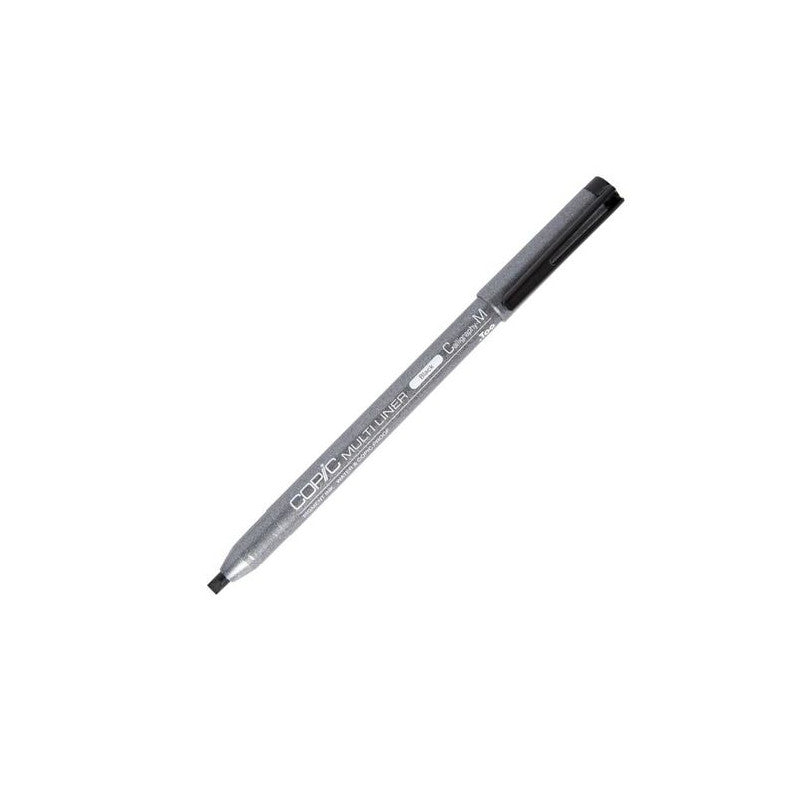 Copic Multiliner Calligraphy Pen M Black (Single)