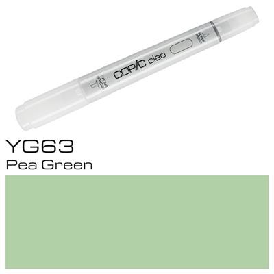 Copic Ciao Marker Pen Pea Green (YG63)