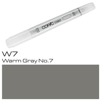 Copic Ciao Marker Pen Warm Gray No. 7 (W7)