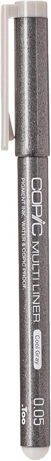 Copic Multiliner Fine Pen 0.05mm Cool Grey (Single)