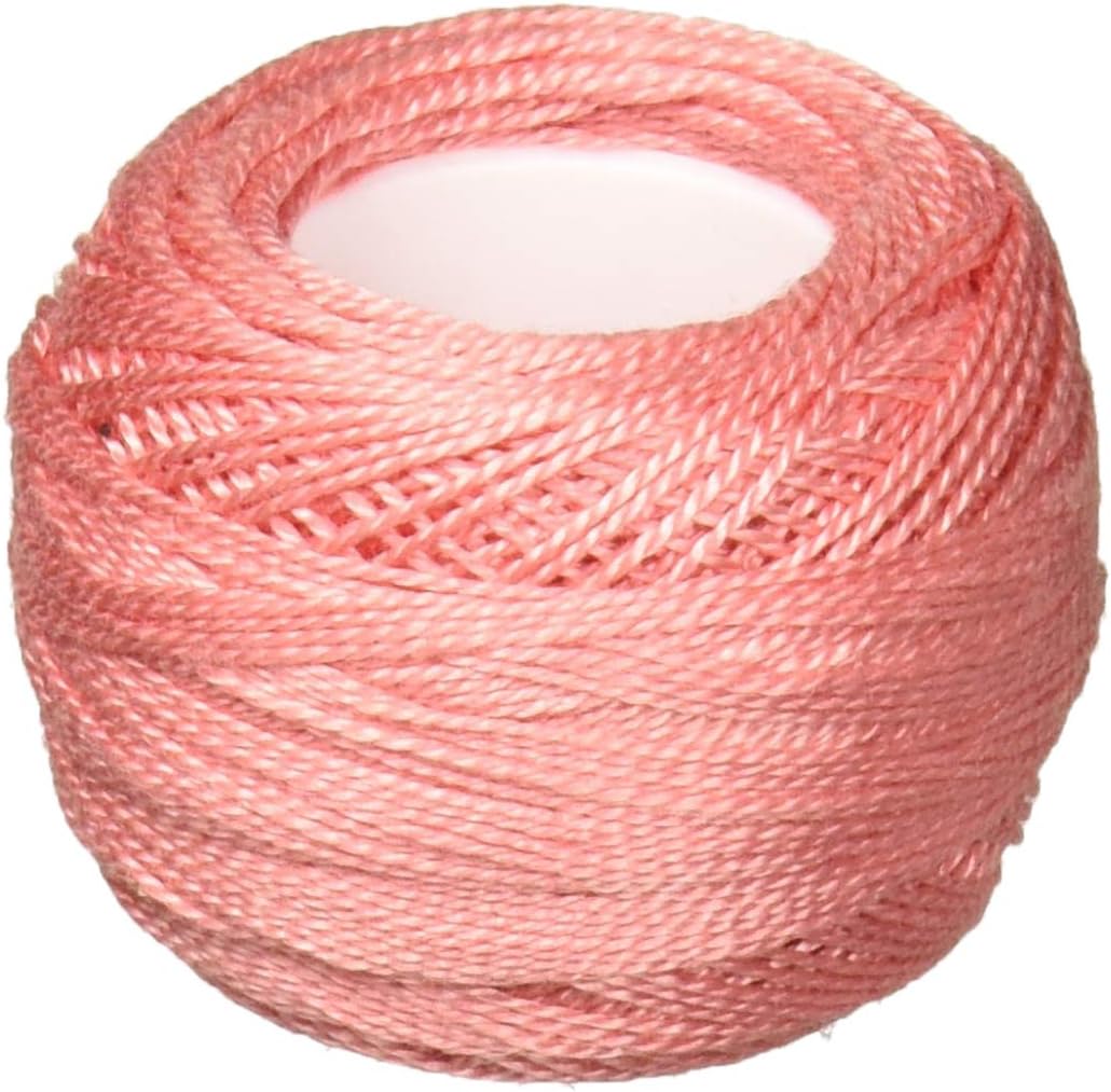 DMC Pearl Cotton Size 8 80m Ball - Salmon (760)