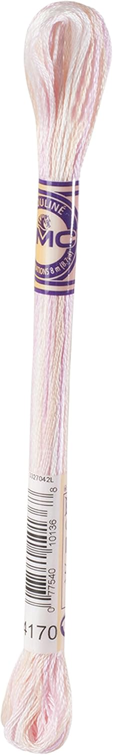 DMC Mouline Colour Variations Embroidery Thread 8m Skein - Whispering Wind (4170)