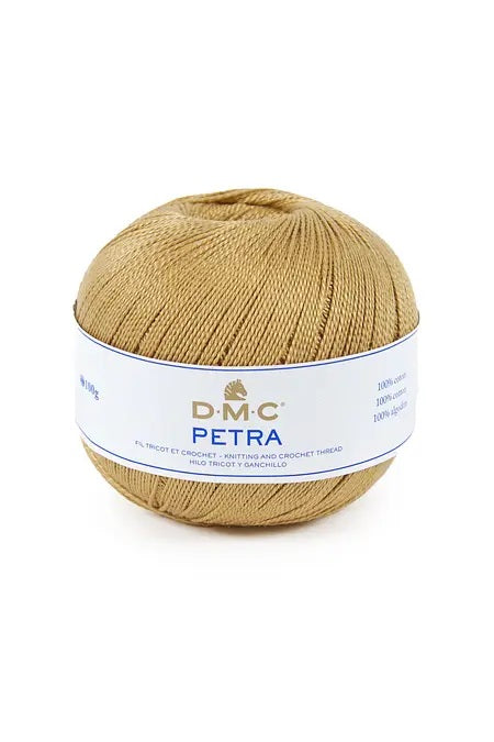 DMC Petra Crochet/Knitting Yarn Size 3 100g Ball - Brown (53045)