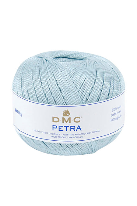 DMC Petra Crochet/Knitting Yarn Size 3 100g Ball - Blue (54518)