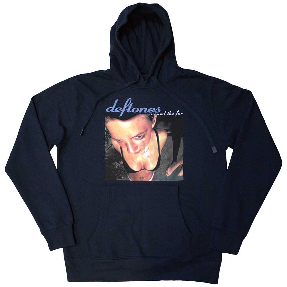 Deftones Unisex Pullover Hoodie Around the Fur Blue (XXXL)