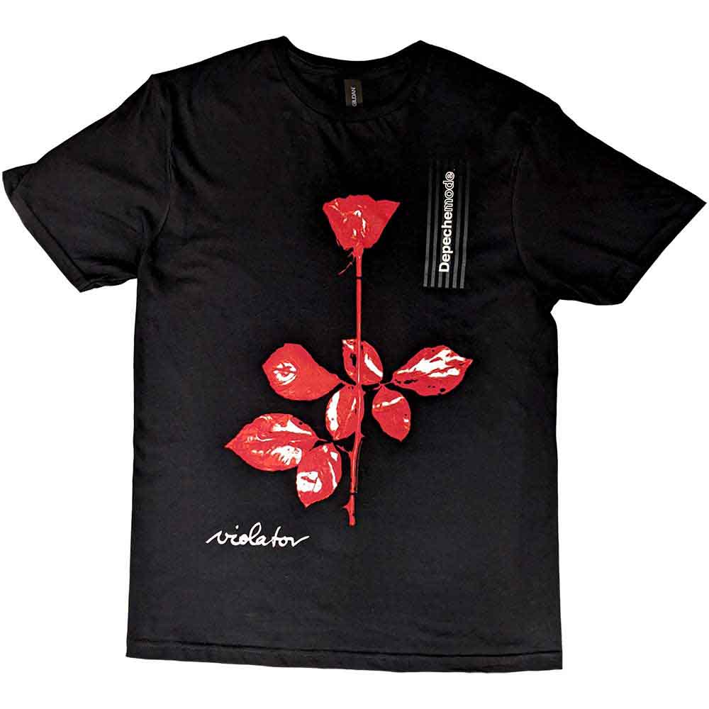 Depeche Mode Unisex T-Shirt Violator Black (S)