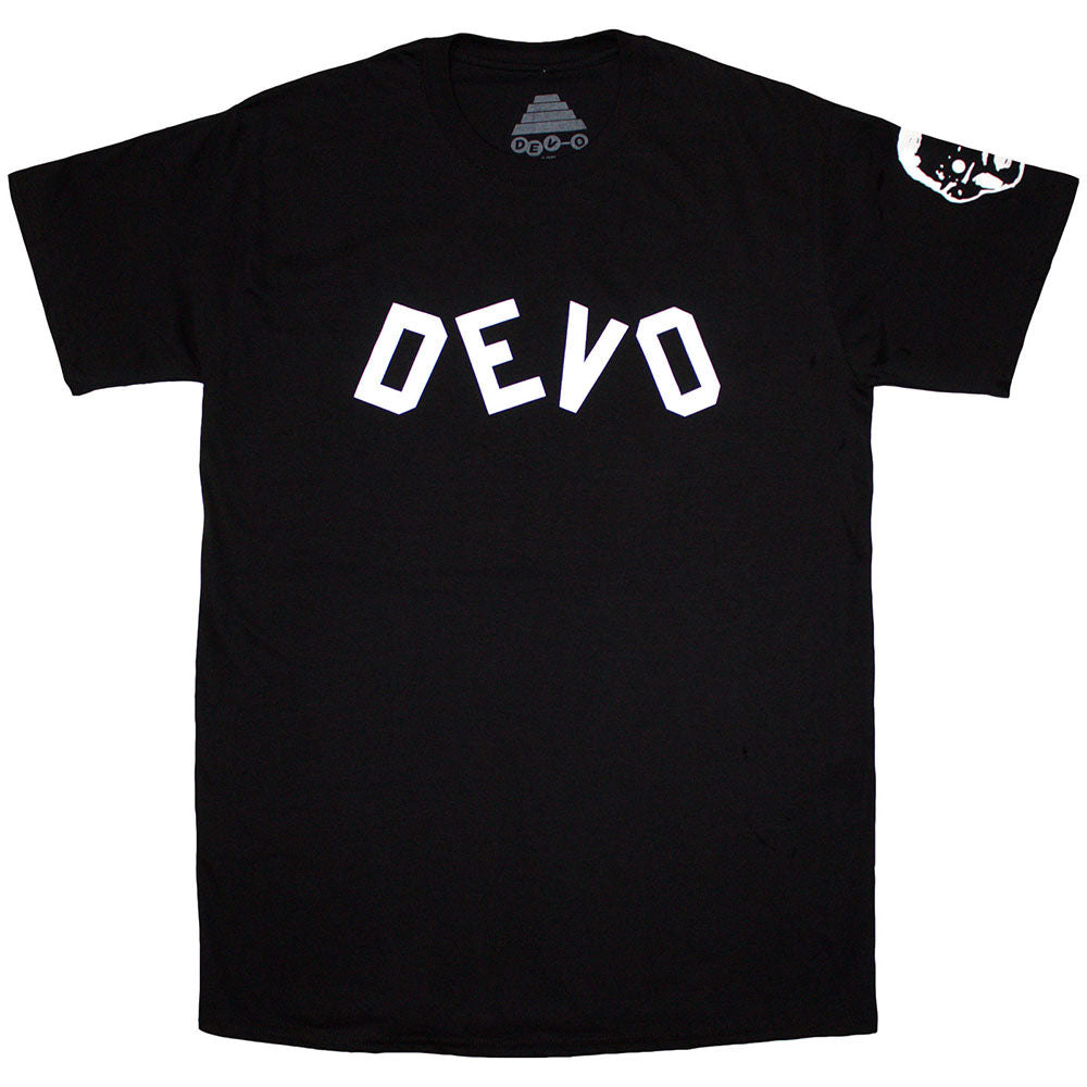 Devo Unisex T-Shirt Booji Boy (Sleeve Print) Black (XXL)
