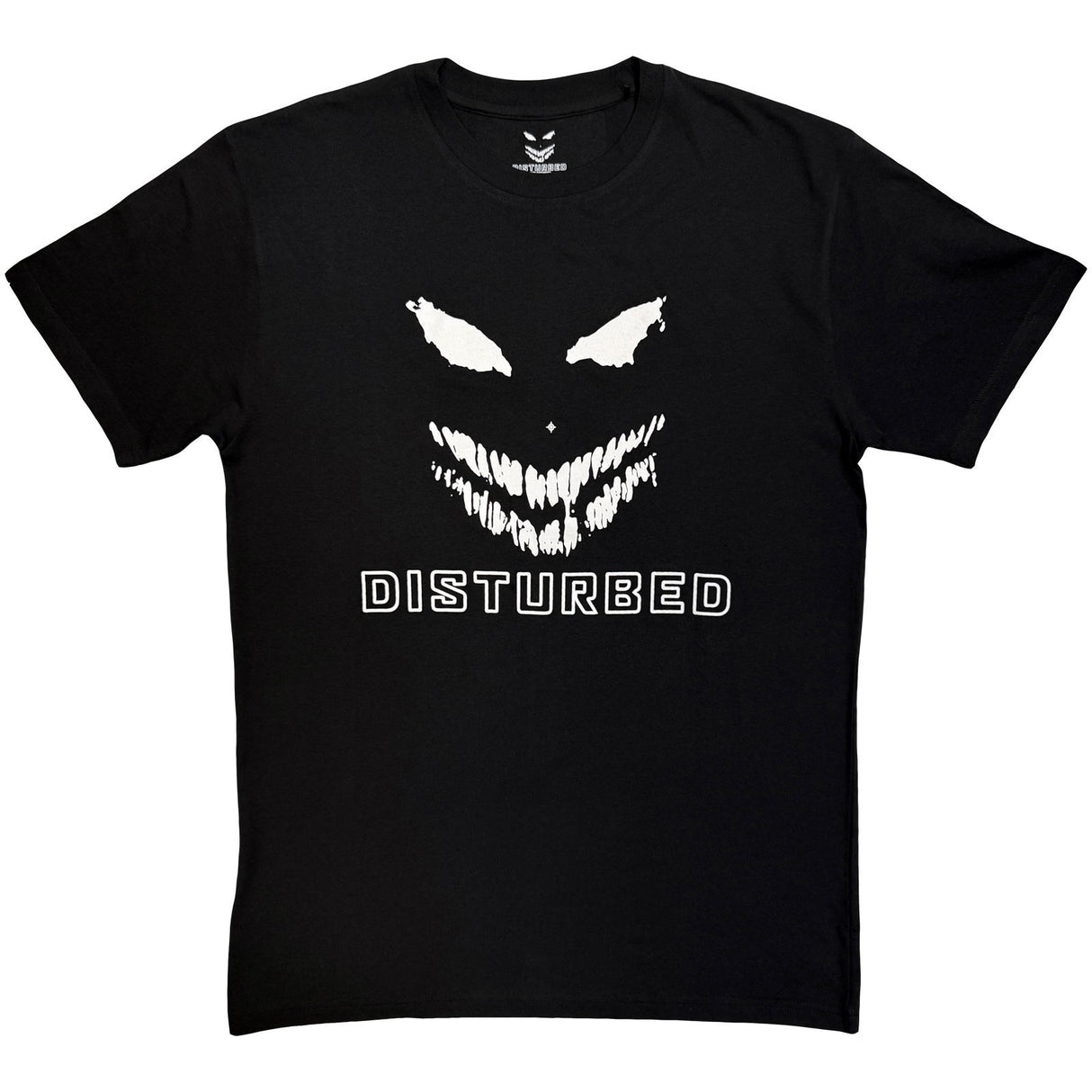 Disturbed Unisex T-Shirt Logo Mono Black (M)
