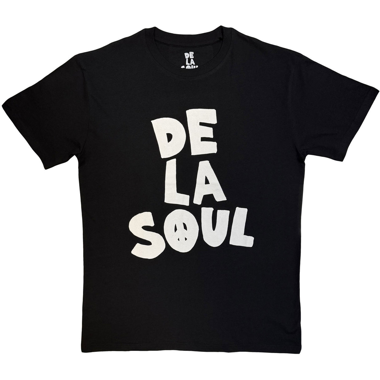 De La Soul Unisex T-Shirt Logo Mono Black (L)