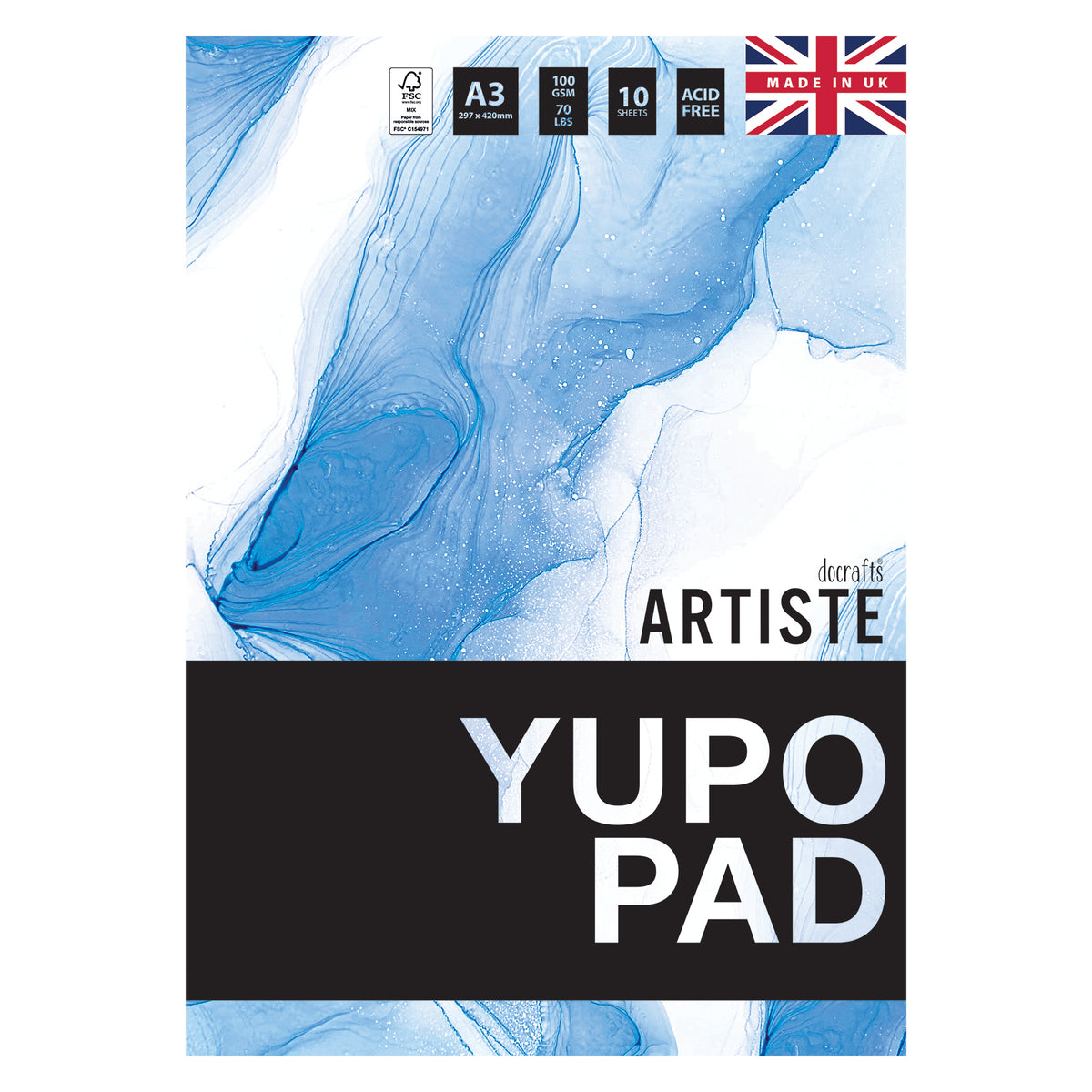 Artiste A3 YUPO Pad 100gsm 10shts