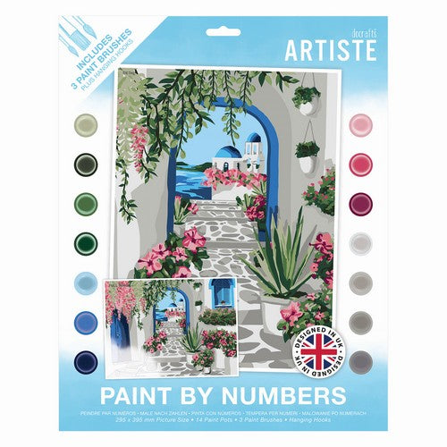 Artiste Paint By Numbers - Mediterranean Dreams
