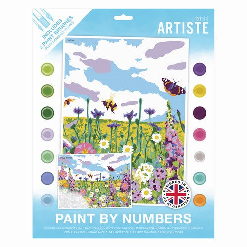 Artiste Paint By Numbers - Wild Meadow
