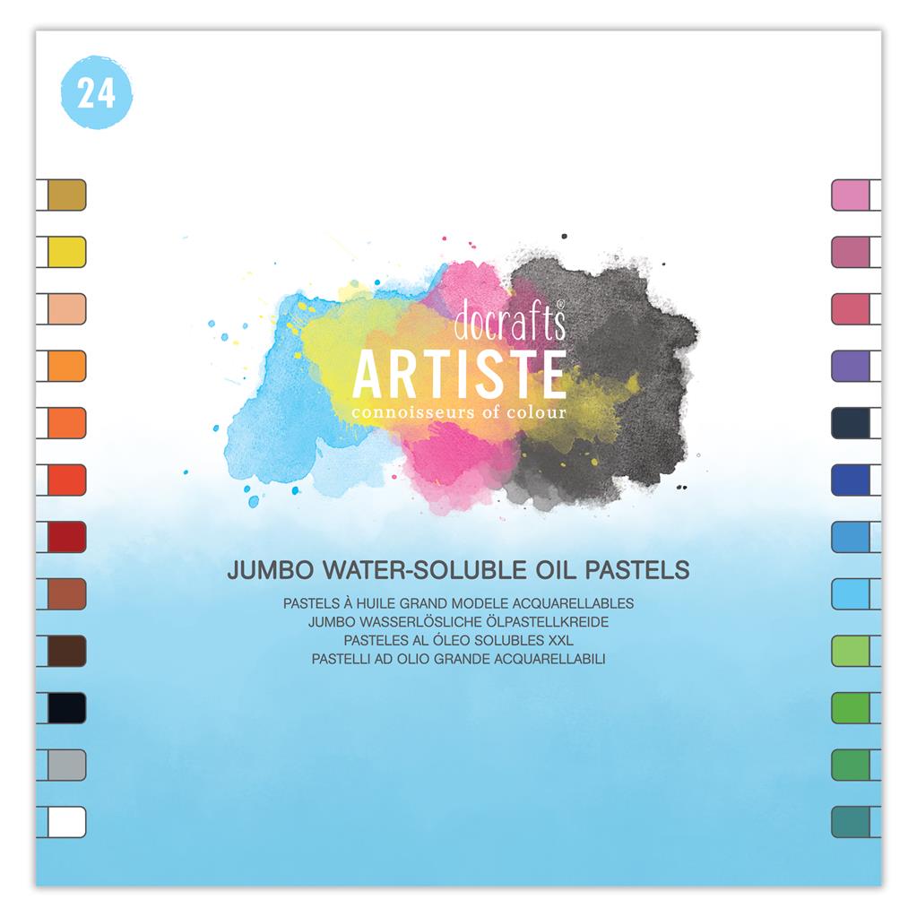 Artiste Jumbo Water-soluble Oil Pastels (24pk)