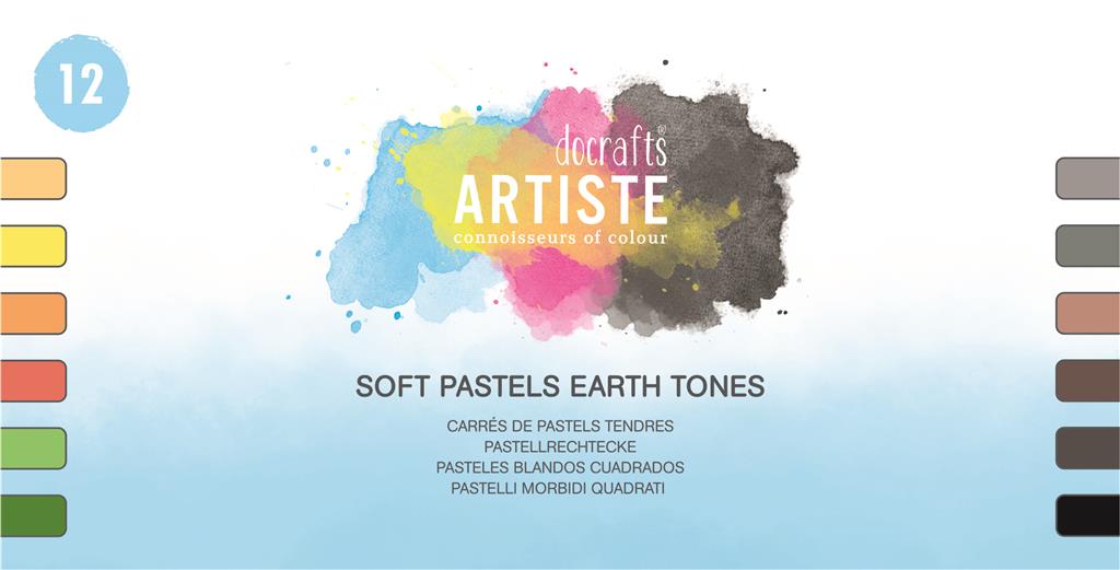 Artiste Soft Pastels - Earth Tones (12pk)
