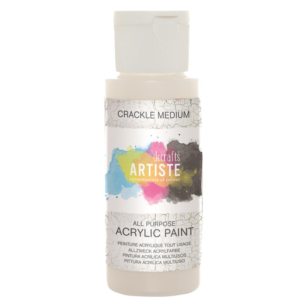 Artiste All Purpose Acrylic Paint - Crackle Medium (2oz)