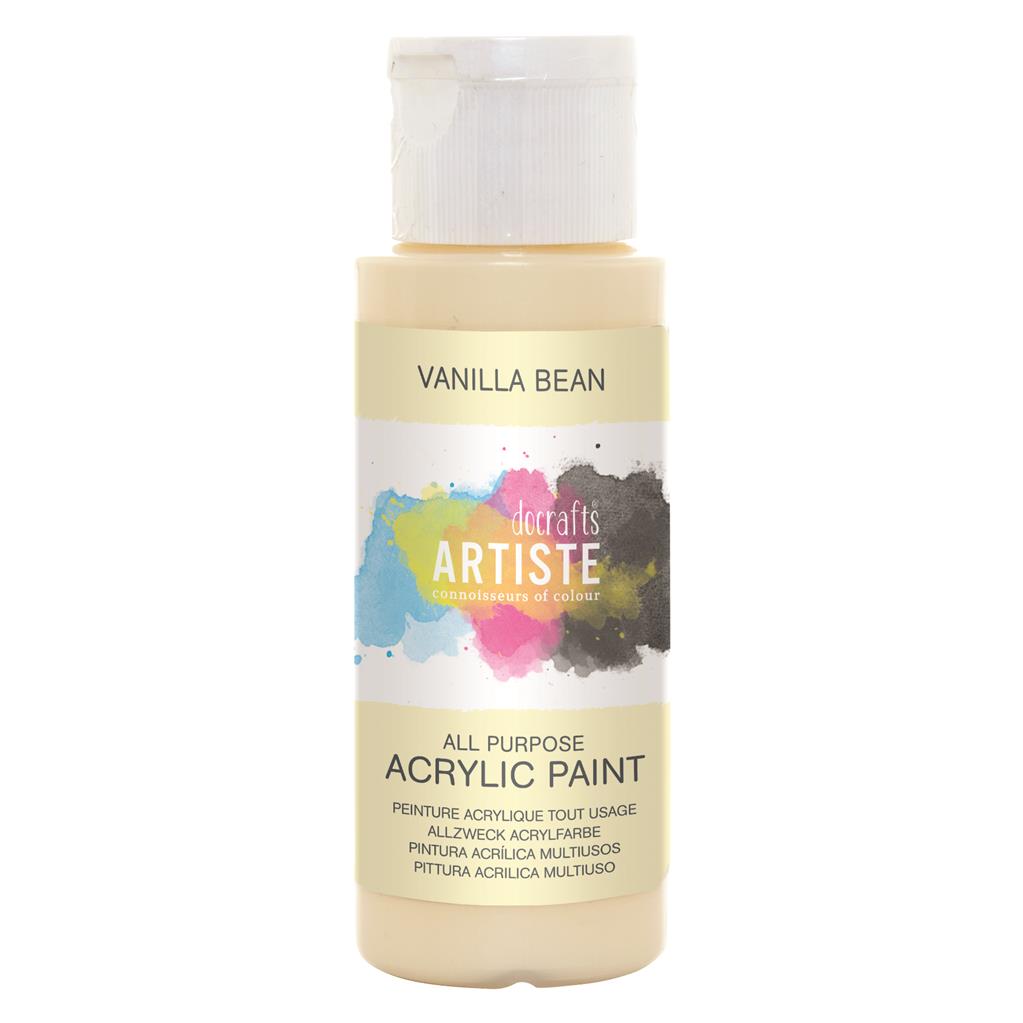 Artiste All Purpose Acrylic Paint - Vanilla Bean (2oz)