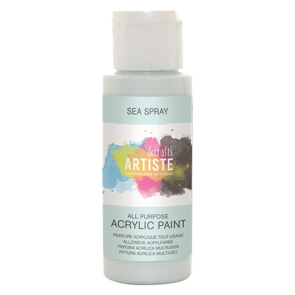Artiste All Purpose Acrylic Paint - Sea Spray (2oz)