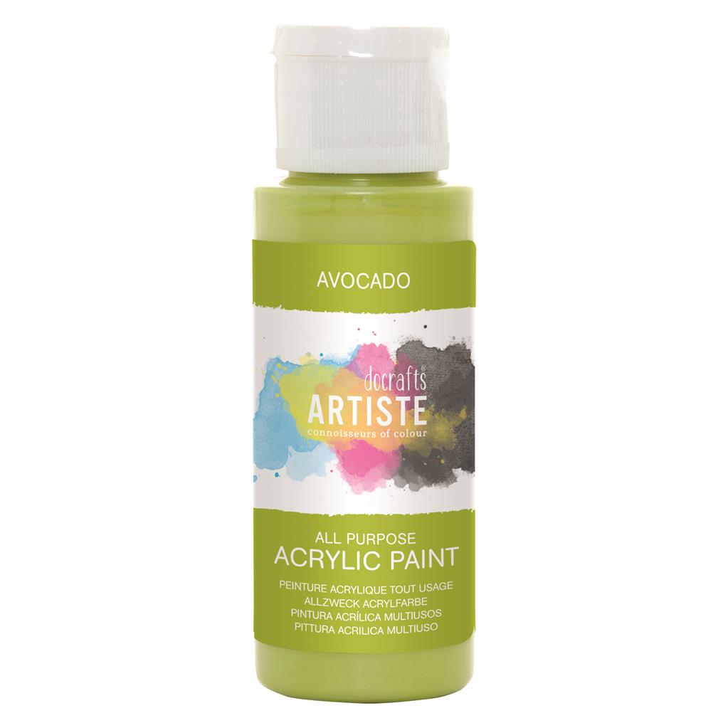 Artiste All Purpose Acrylic Paint - Avocado (2oz)