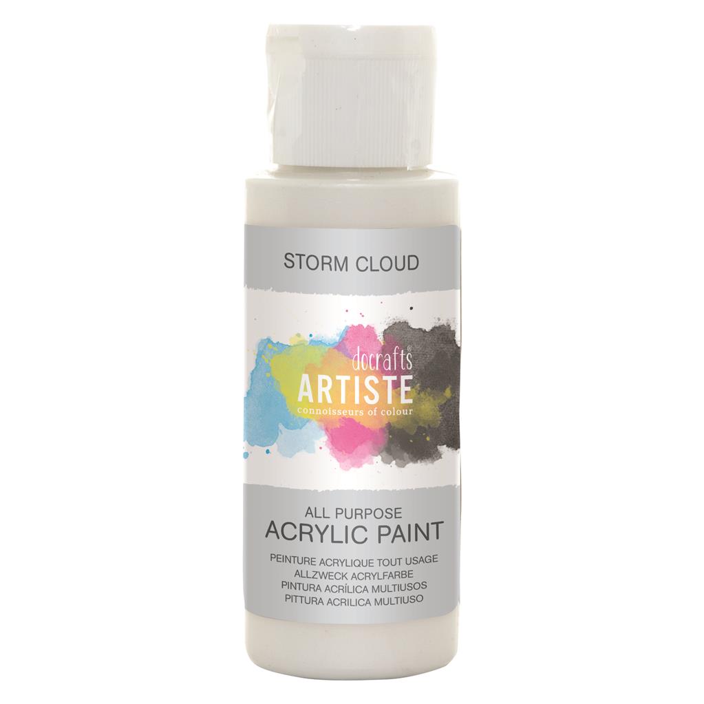 Artiste All Purpose Acrylic Paint - Storm Cloud (2oz)