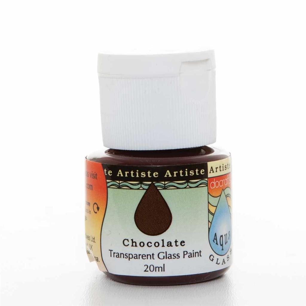Artiste Aquaglass Glass Paint (20ml) - Chocolate
