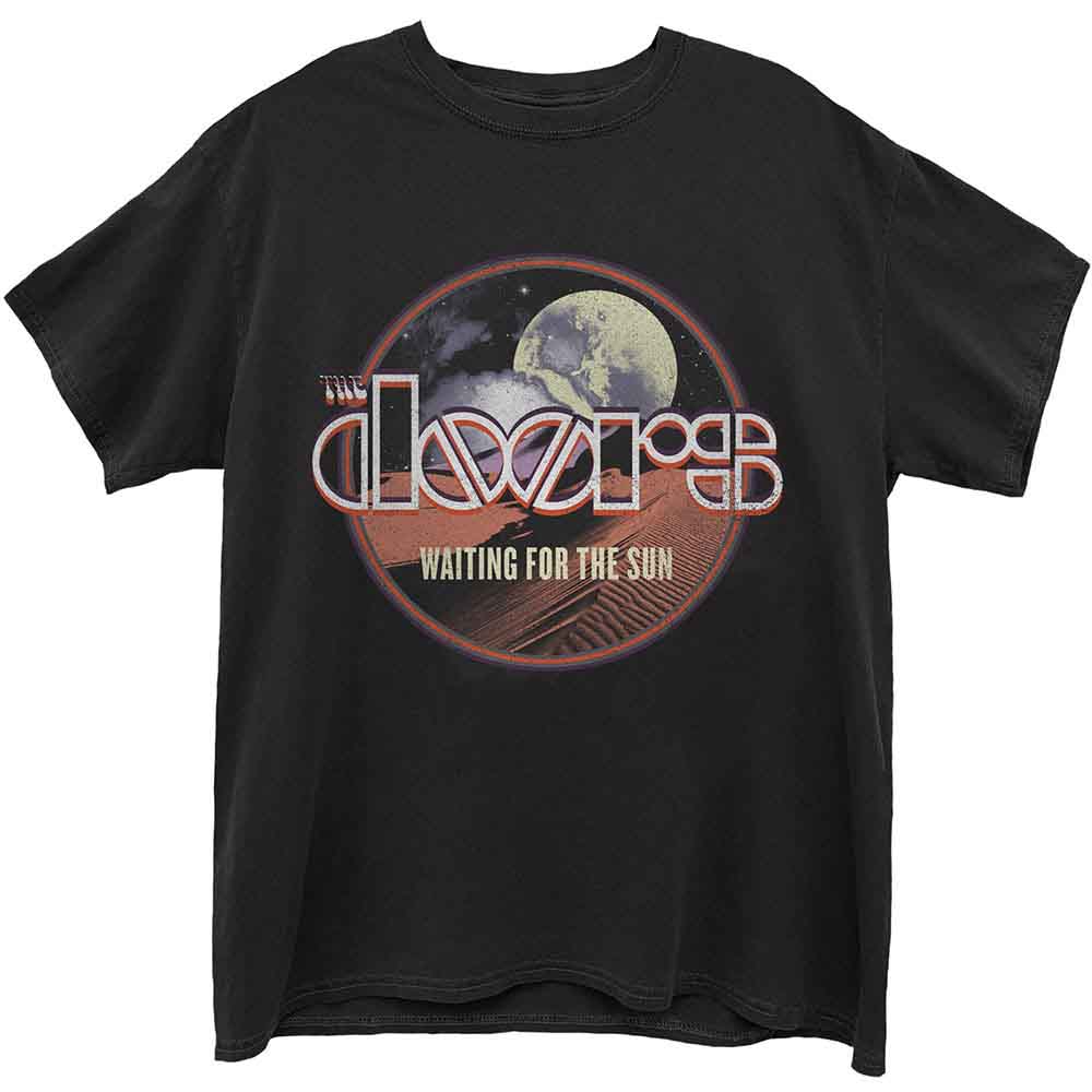 The Doors Unisex T-Shirt Waiting For The Sun Black (S)