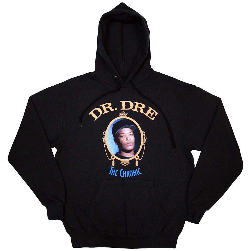 Dr. Dre Unisex Pullover Hoodie The Chronic Black (XXL)