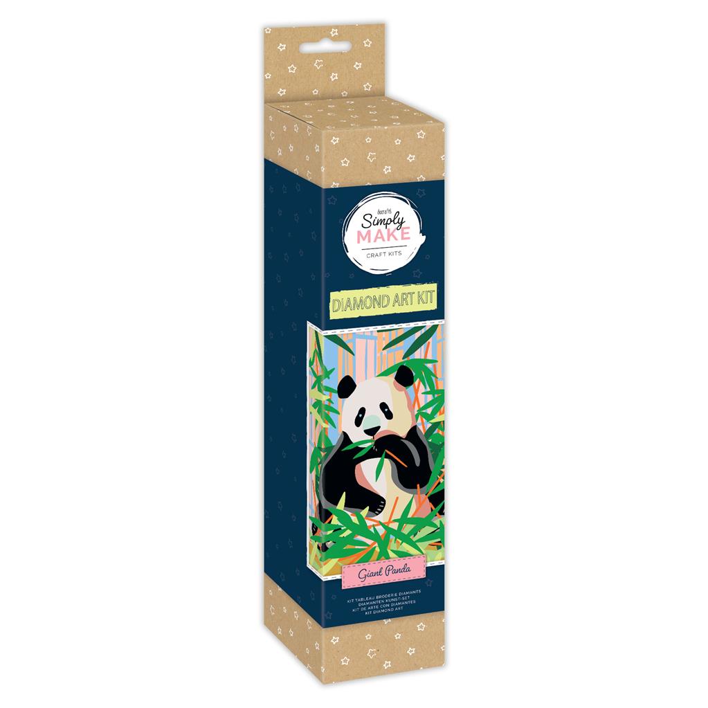 Simply Make Diamond Art Kit - Giant Panda