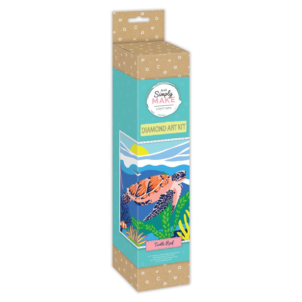 Simply Make Diamond Art Kit - Turtle Reef