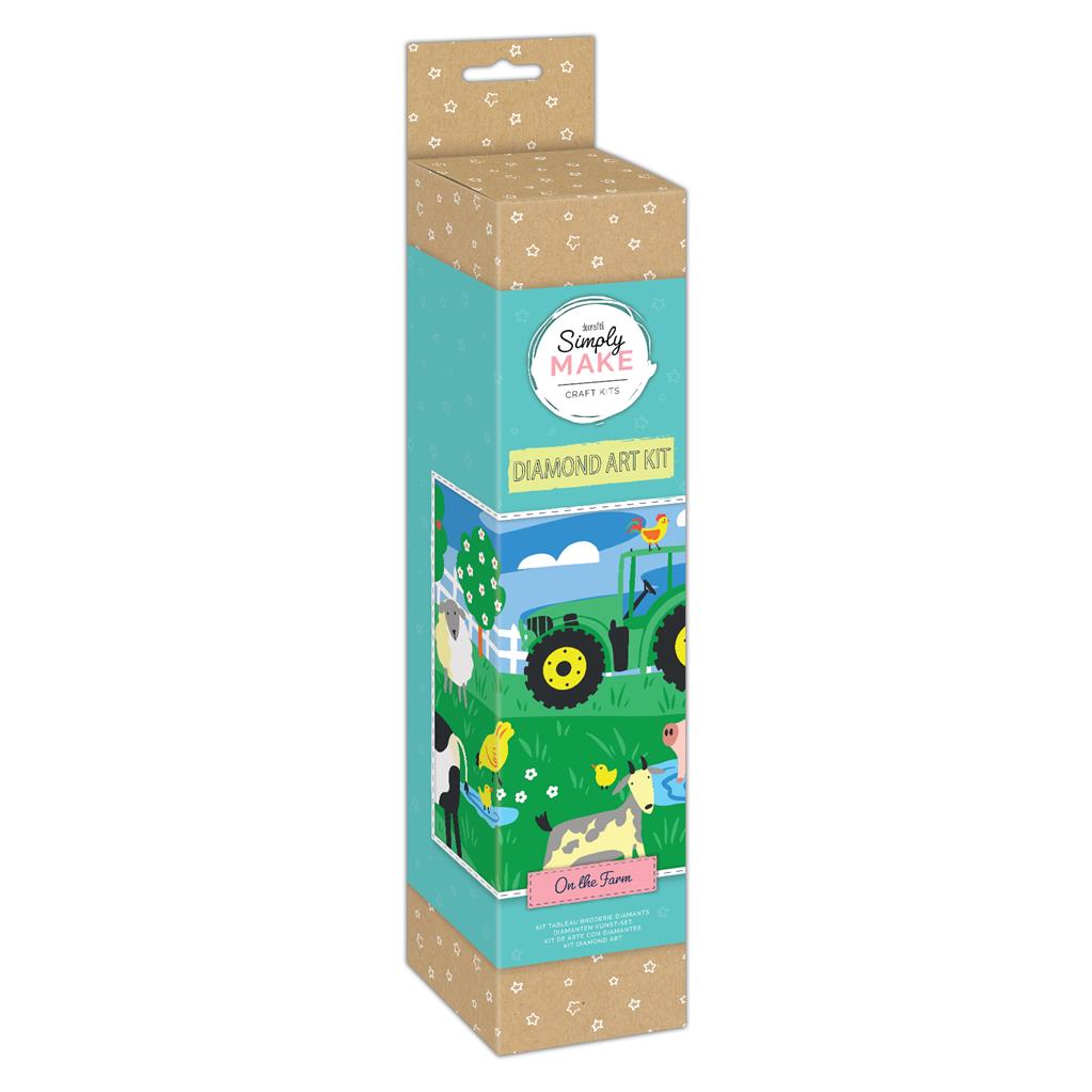 Simply Make Diamond Art Kit - On the Farm