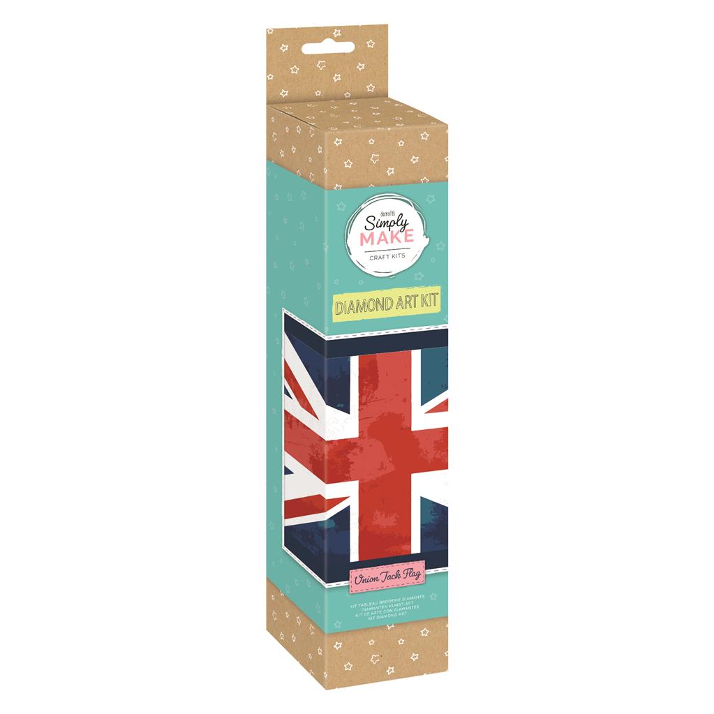 Simply Make Diamond Art Kit - Union Flag