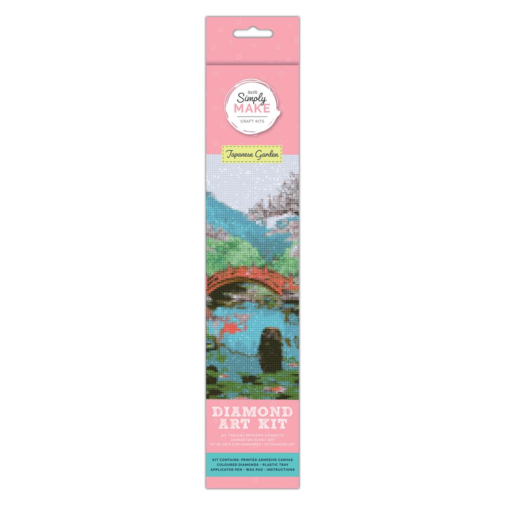 Simply Make Diamond Art Kit A3 - Japanese Garden